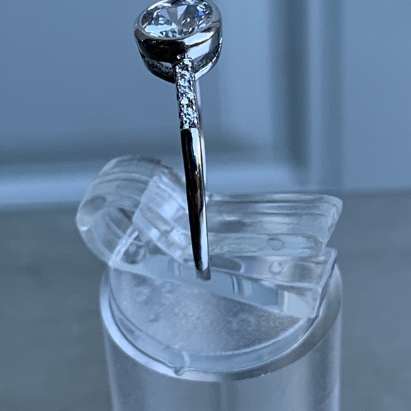 Gorgeous Ring 925 silver White sapphire - Picture 3 of 6